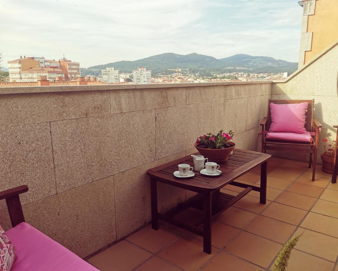 Atico Rias Baixas Apartment บิลาการ์เซีย เด อาโรว์ซา ภายนอก รูปภาพ